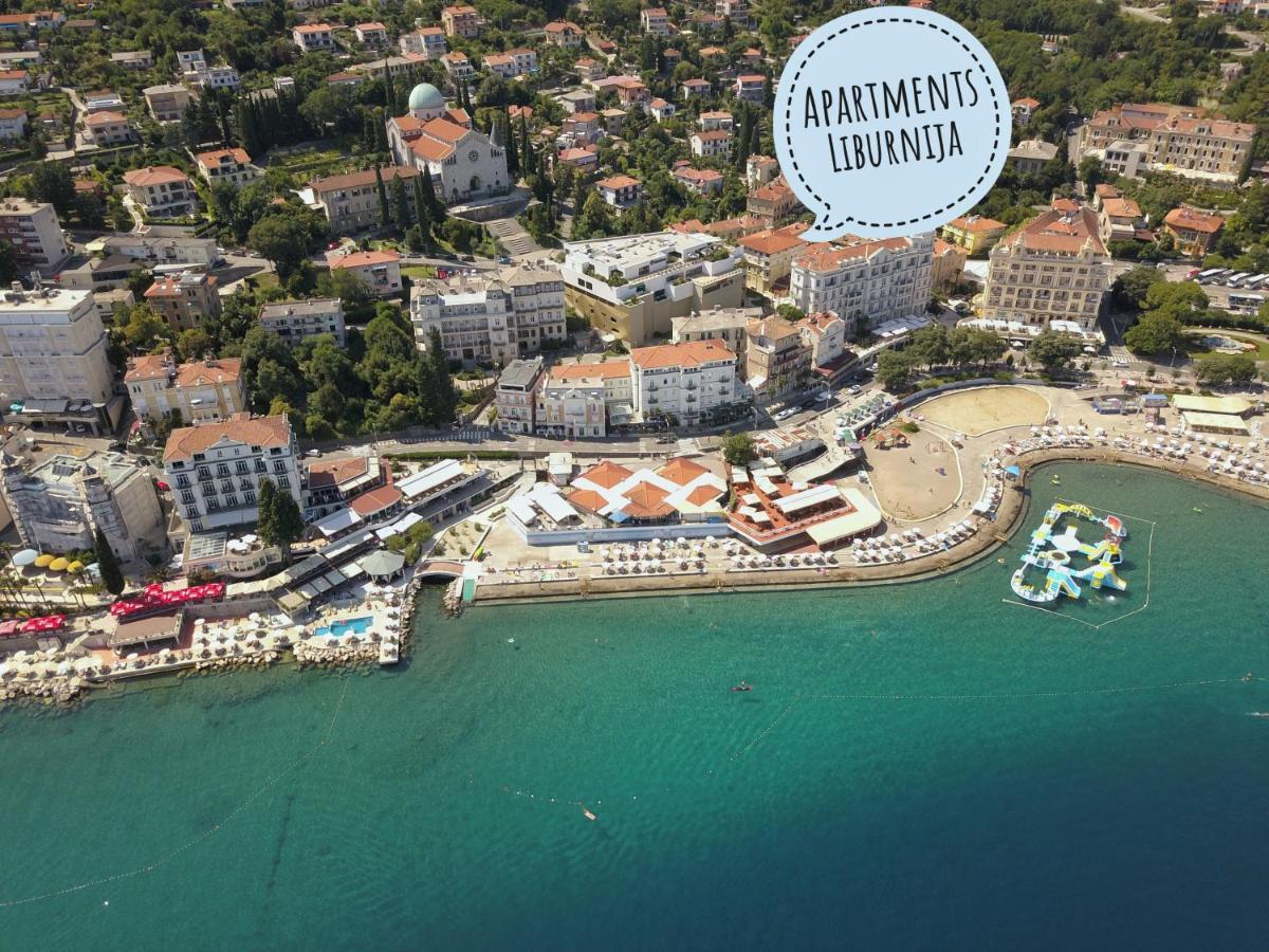 Apartments Liburnija Abbázia Kültér fotó