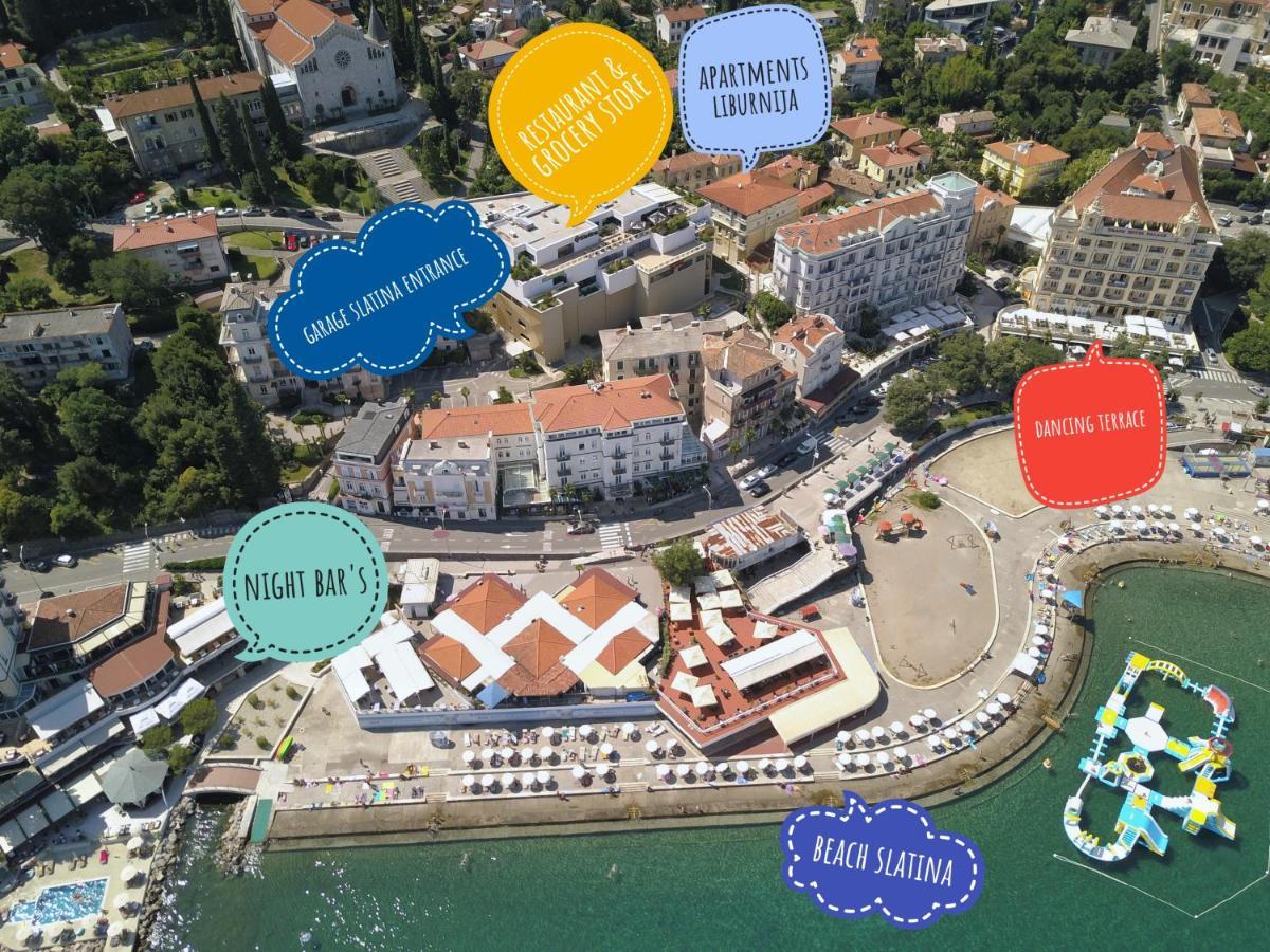 Apartments Liburnija Abbázia Kültér fotó